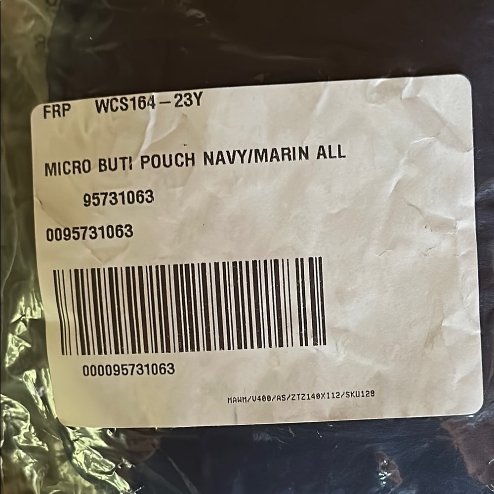 Free People Movement Navy Micro Buti Pouch NWT - Picture 6 of 13
